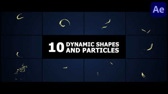 Dynamic Shapes And Particles After Effects - VideoHive 53783168