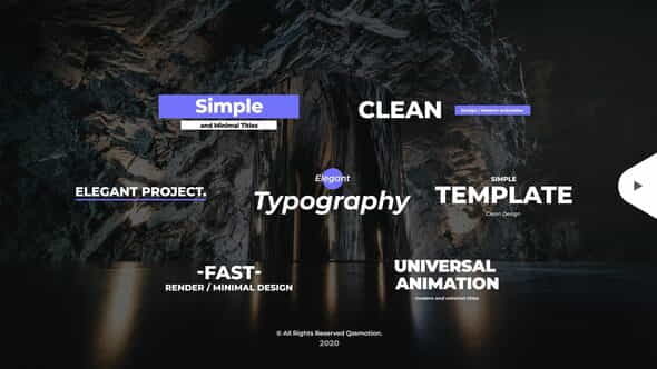 Simple and Minimal Titles Pack - VideoHive 28508943
