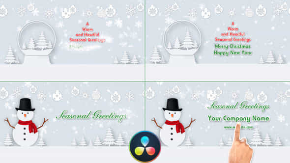 Christmas Wishes Text - VideoHive 34837036