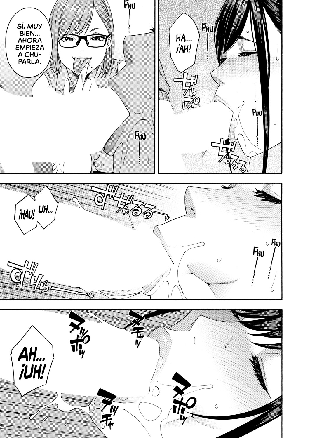 [Zonda] Fellatio Kenkyuubu _ Departamento de Investigación de las Felaciones Ch. 1-4 [Span