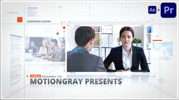Corporate Timeline - VideoHive 46277267
