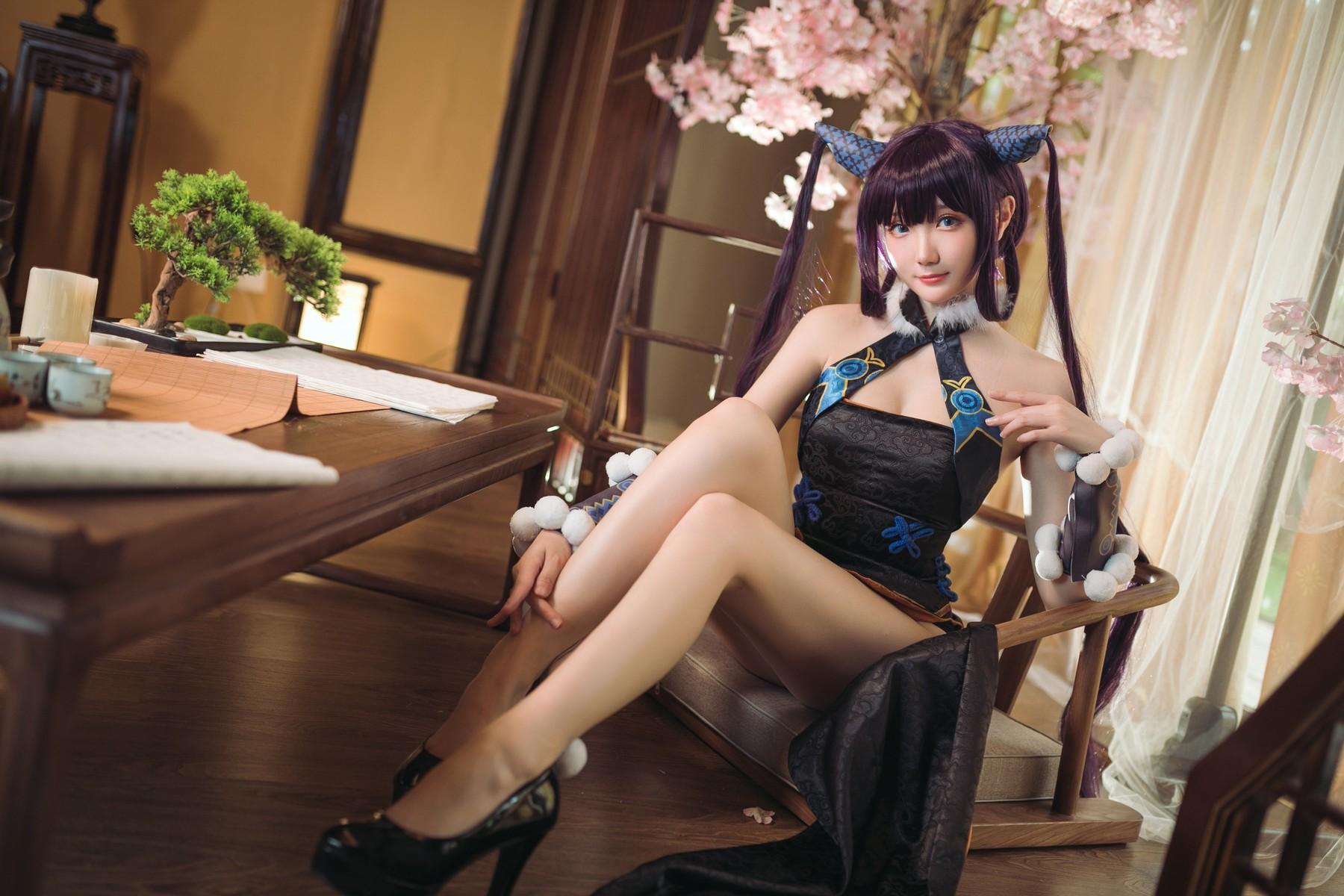 Cosplay 瓜希酱 杨贵妃(2)