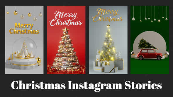 Christmas Instagram Stories - VideoHive 41987328