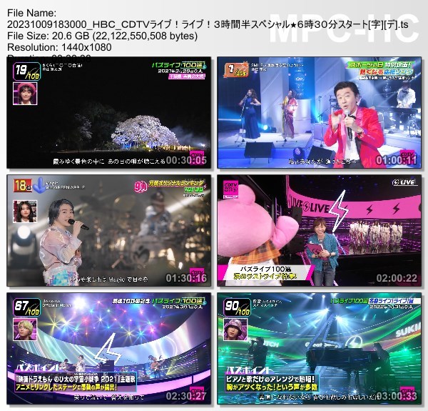 [TV-Variety] SOPHIA LIVE 2023 獅子に翼 V (WOWOW Live 2023.10.09)
