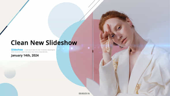 Clean New Slideshow - VideoHive 53033454