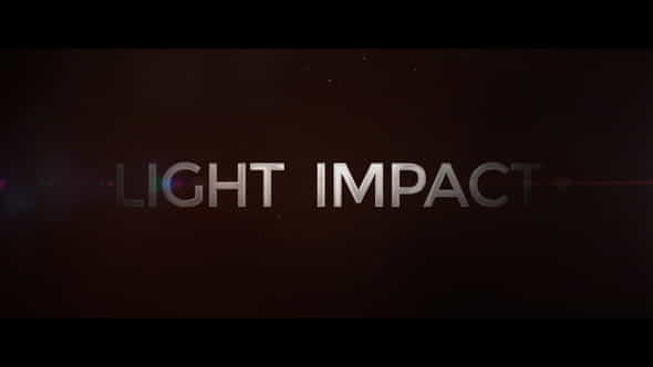 Light Impact Logo - VideoHive 23223339