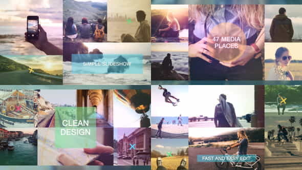 Clean Slides - VideoHive 15783276