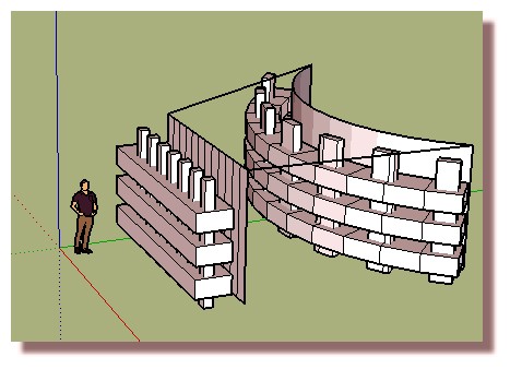 Cloture -  [ SKETCHUP généralité ] realiser un grillage 4oAQIFP0_o