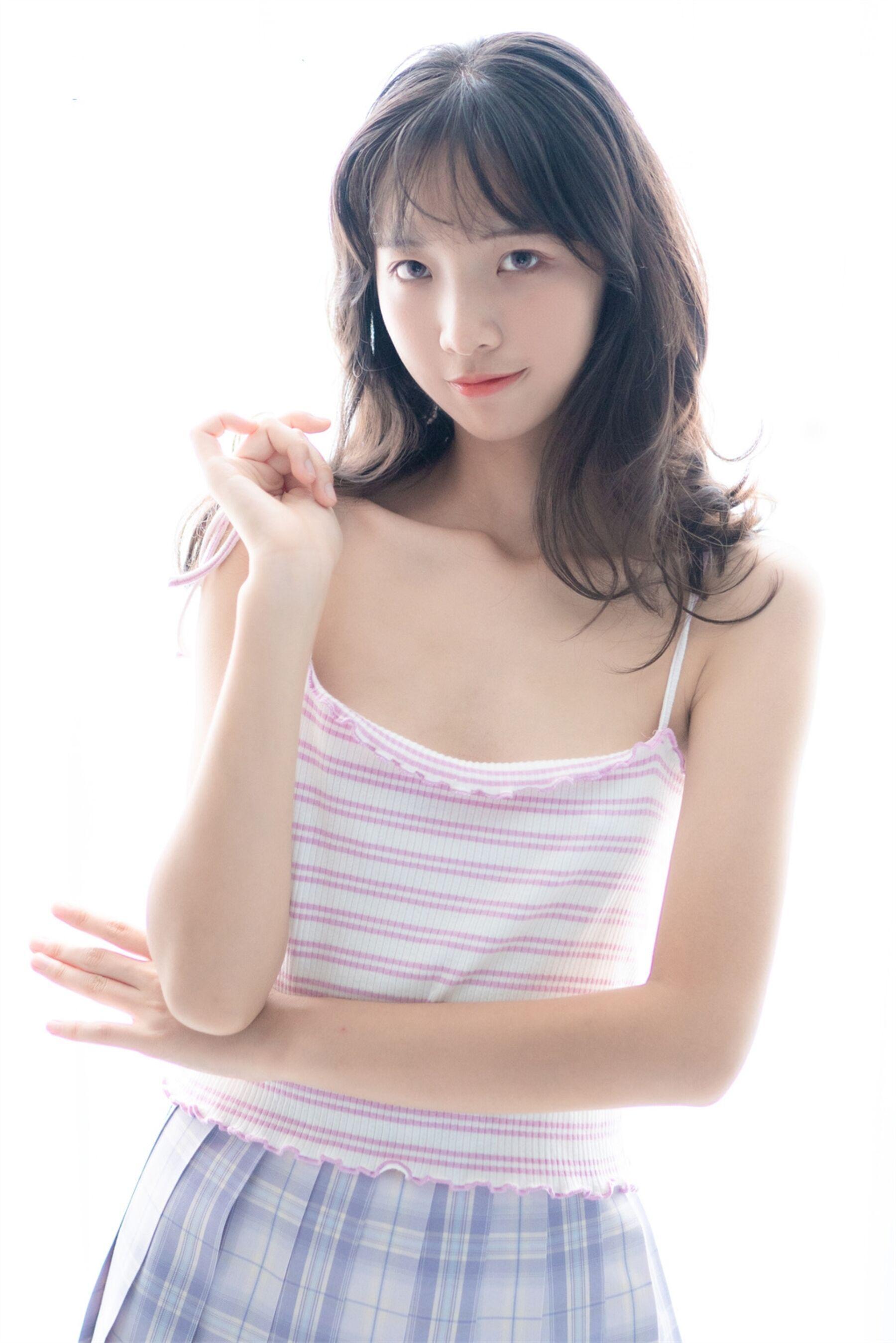 国模套图 西瓜少女《清新JK》(35)