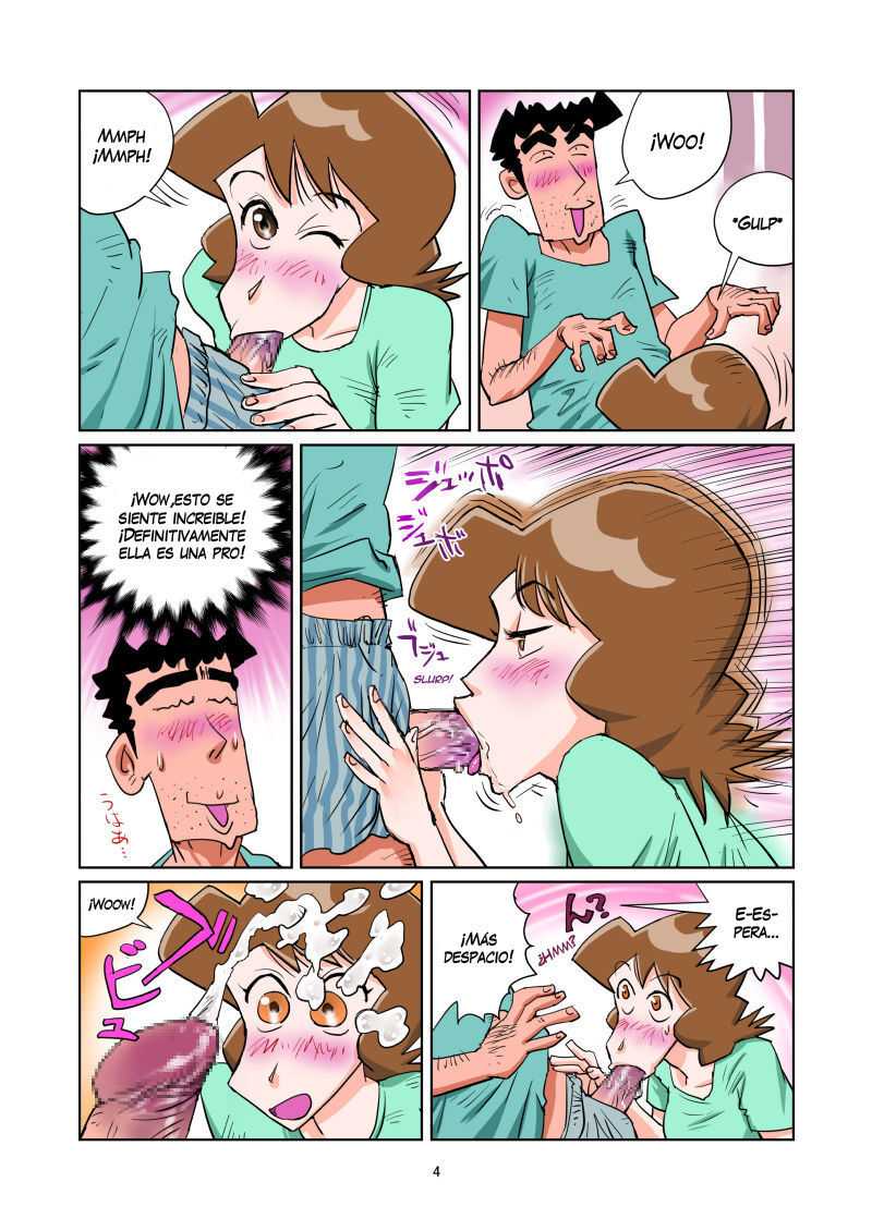 [nanasi] Isourou wa Taihendan  Freeloading is Difficult (Crayon Shin-chan) [Spanish] [VarKatzas666]