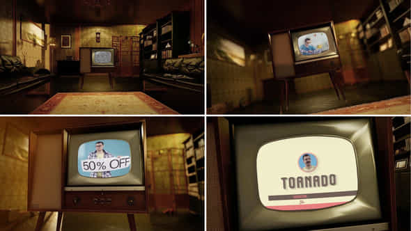 Retro Tv YouTube - VideoHive 31539313