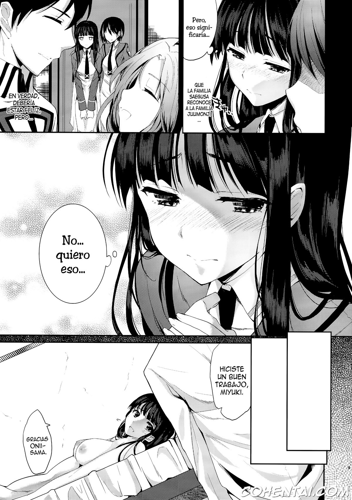 Deep Snow (Mahouka koukou no Rettousei) xxx comics manga porno doujin hentai español sexo 