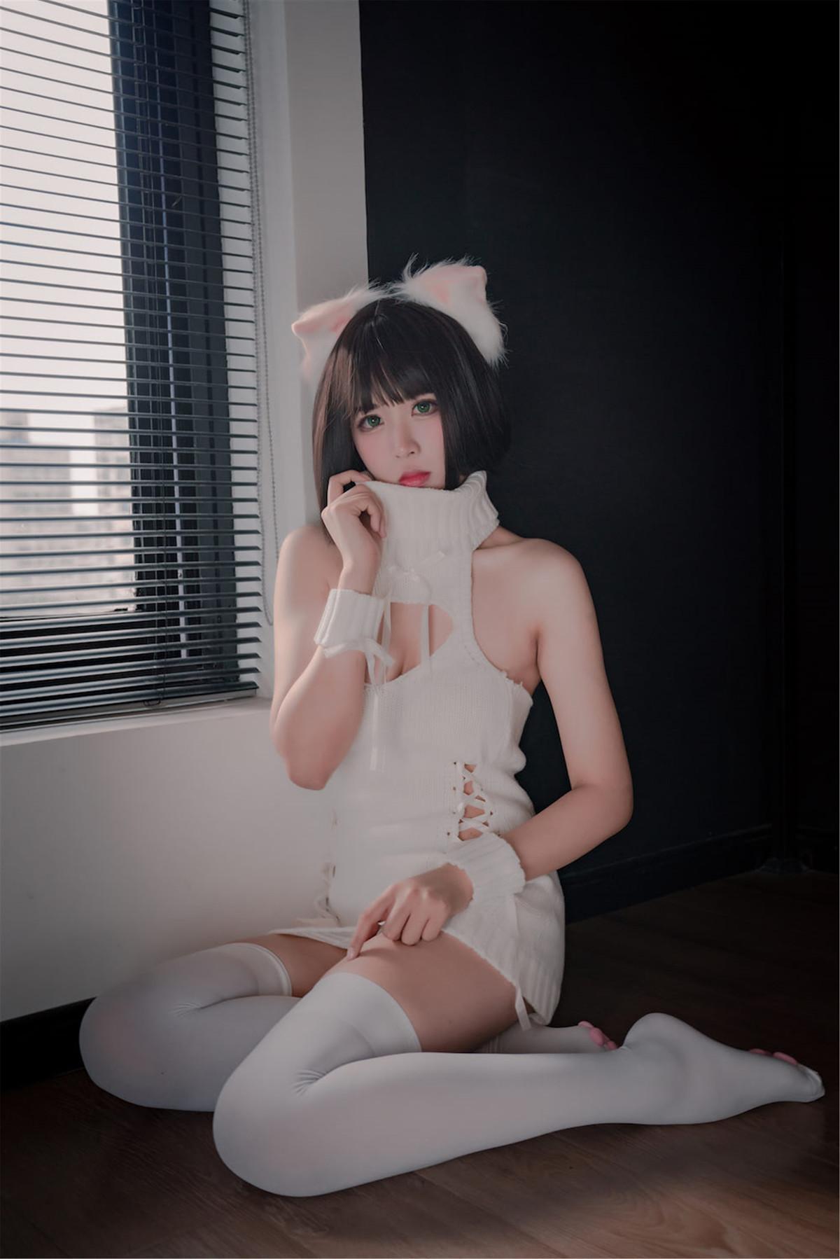 Cosplay 轩萧学姐 猫爪袜(31)