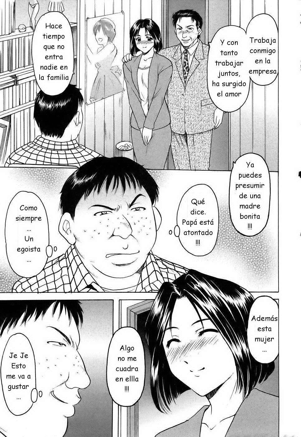 [Hoshino Ryuuichi] Kanojo no Himitsu ~Welcome to Mother-in-Law~  Bienvenida a la nueva mamá (ANGEL Club 2005-07) [Spanish]