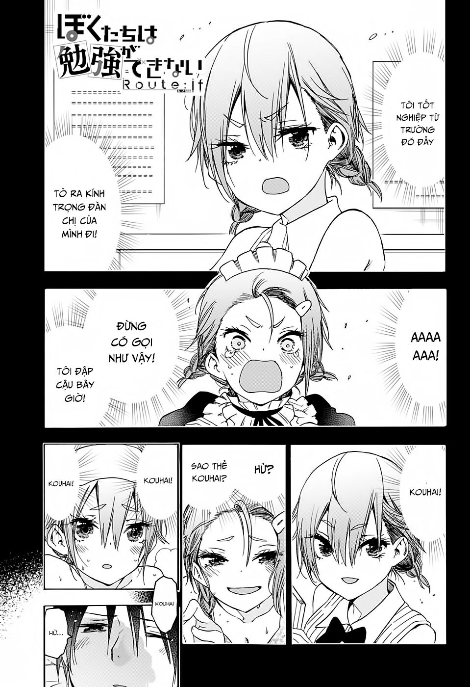 Bokutachi wa benkyou ga dekinai Chap 177 . Next Chap Chap 178