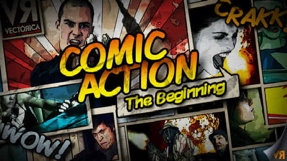 Comic Action - The Beginning - VideoHive 4098573