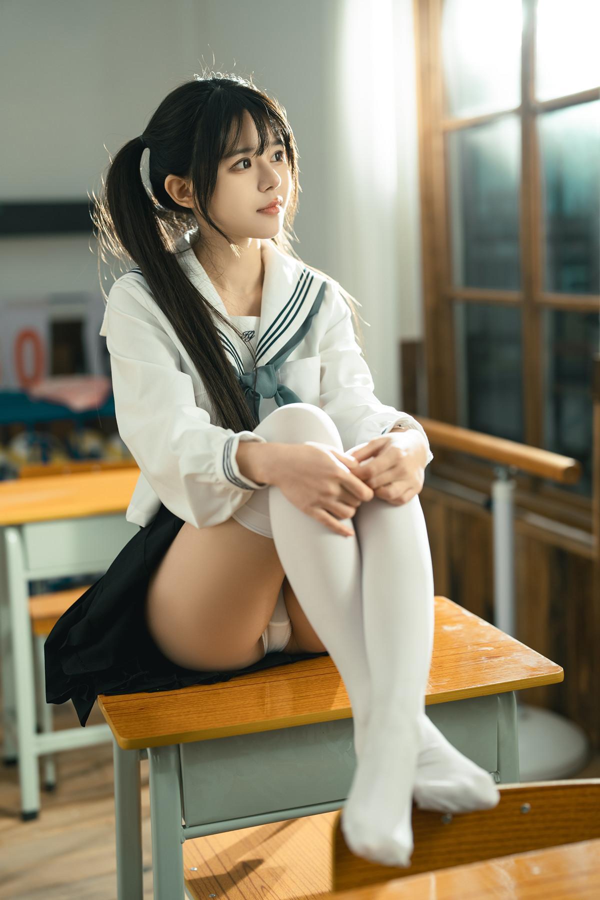 Cosplay Rua阮阮 授课中 In Class(30)