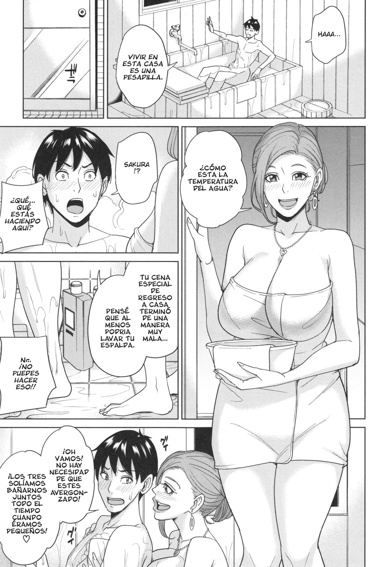 [Maimu-Maimu] Ore no Nee-san, Watashi no Otouto <Zenpen>  Mi cuñada, mi cuñado Parte 1 (Aniyome bitch life) [Spanish] [Nico Nii Scans]