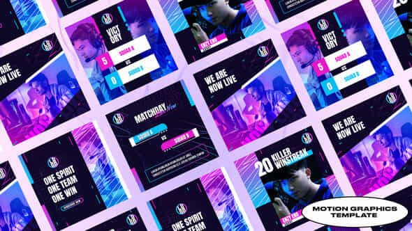 Kombat E-sport Instagram - VideoHive 48359860