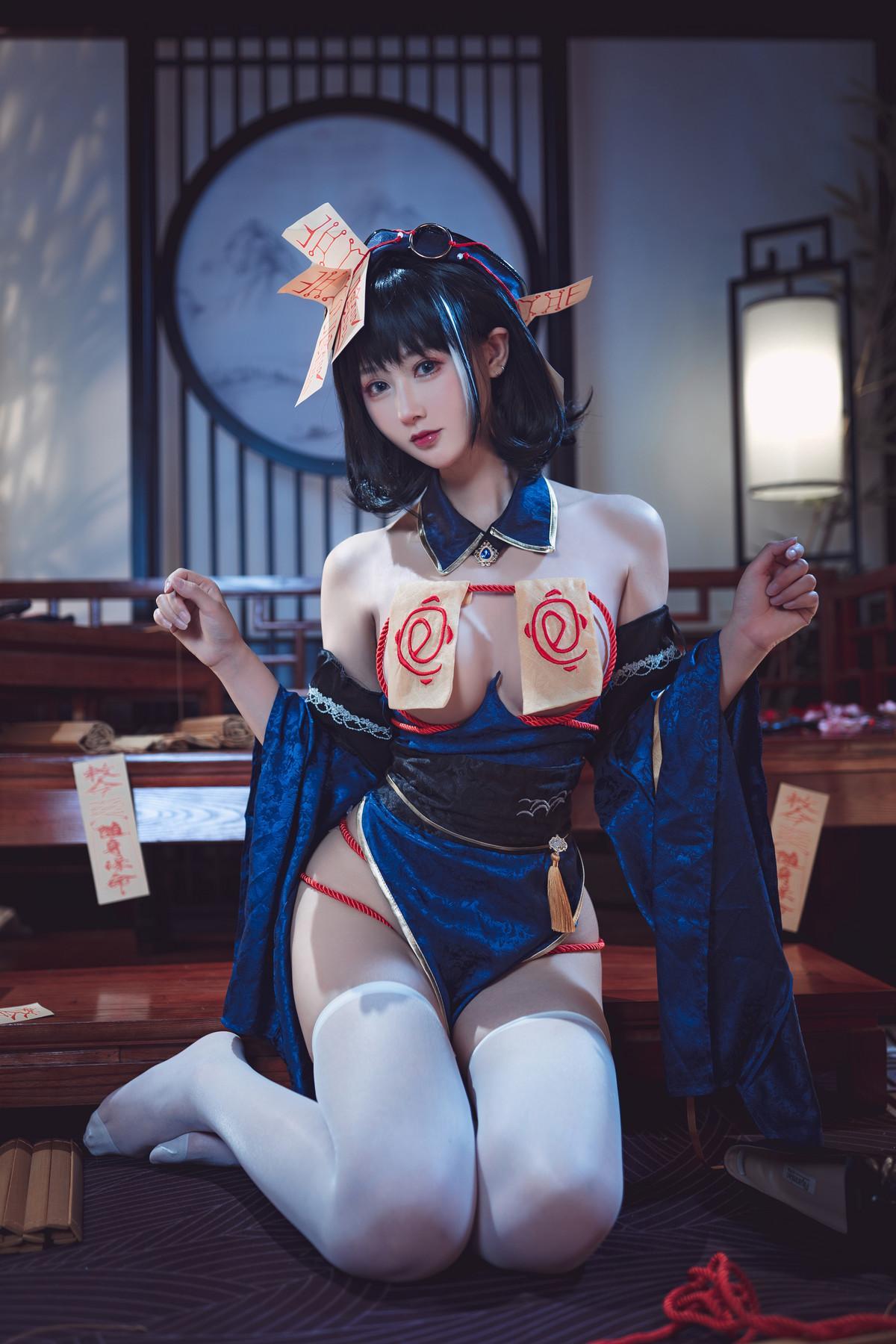 Cosplay 羽生三未 华甲欢庆僵尸三未全(35)