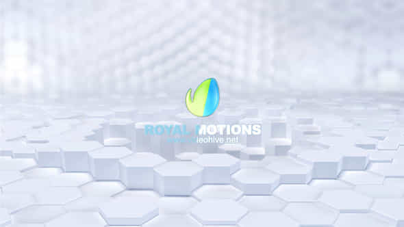 Honeycomb Logo Reveal - VideoHive 28655121