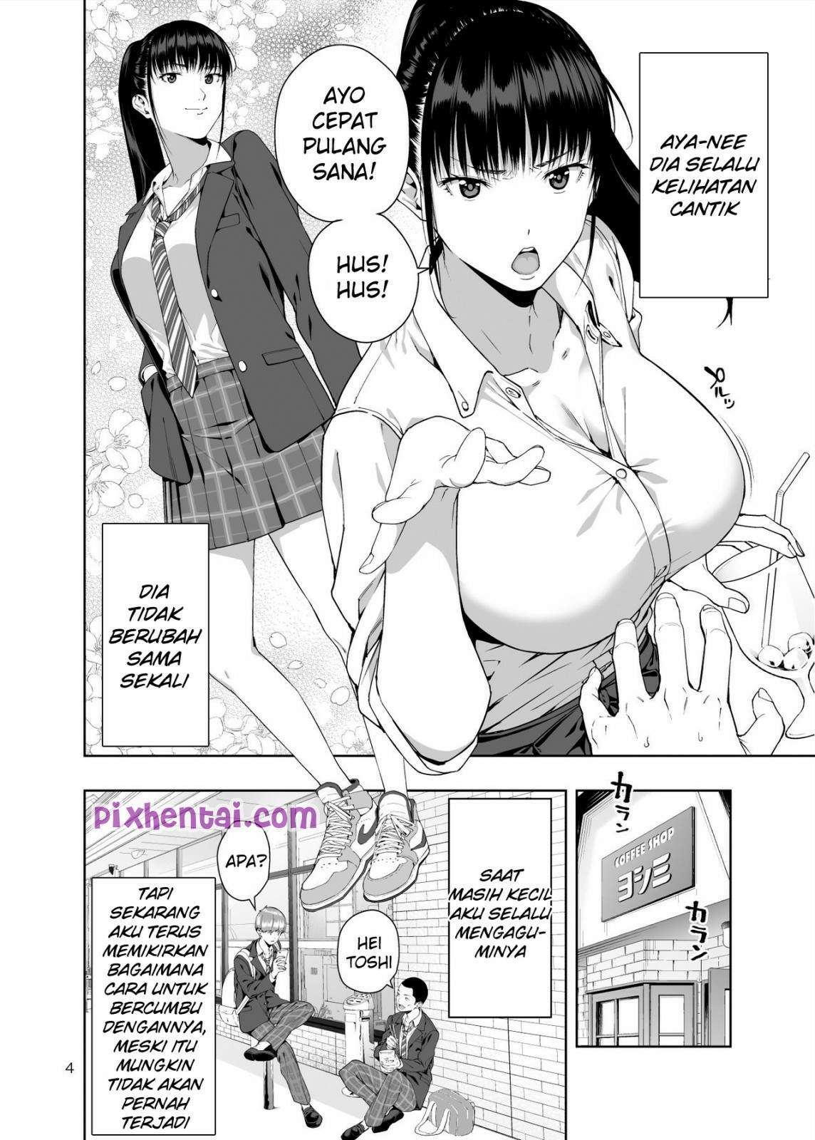 Komik hentai xxx manga sex bokep janda sexy penunggu kedai kopi 03