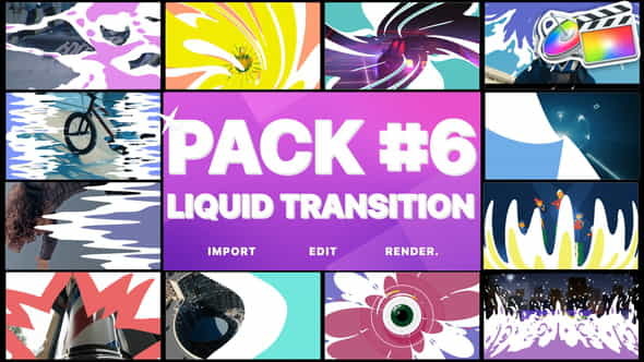 Liquid Transitions Pack 06 | - VideoHive 24291856