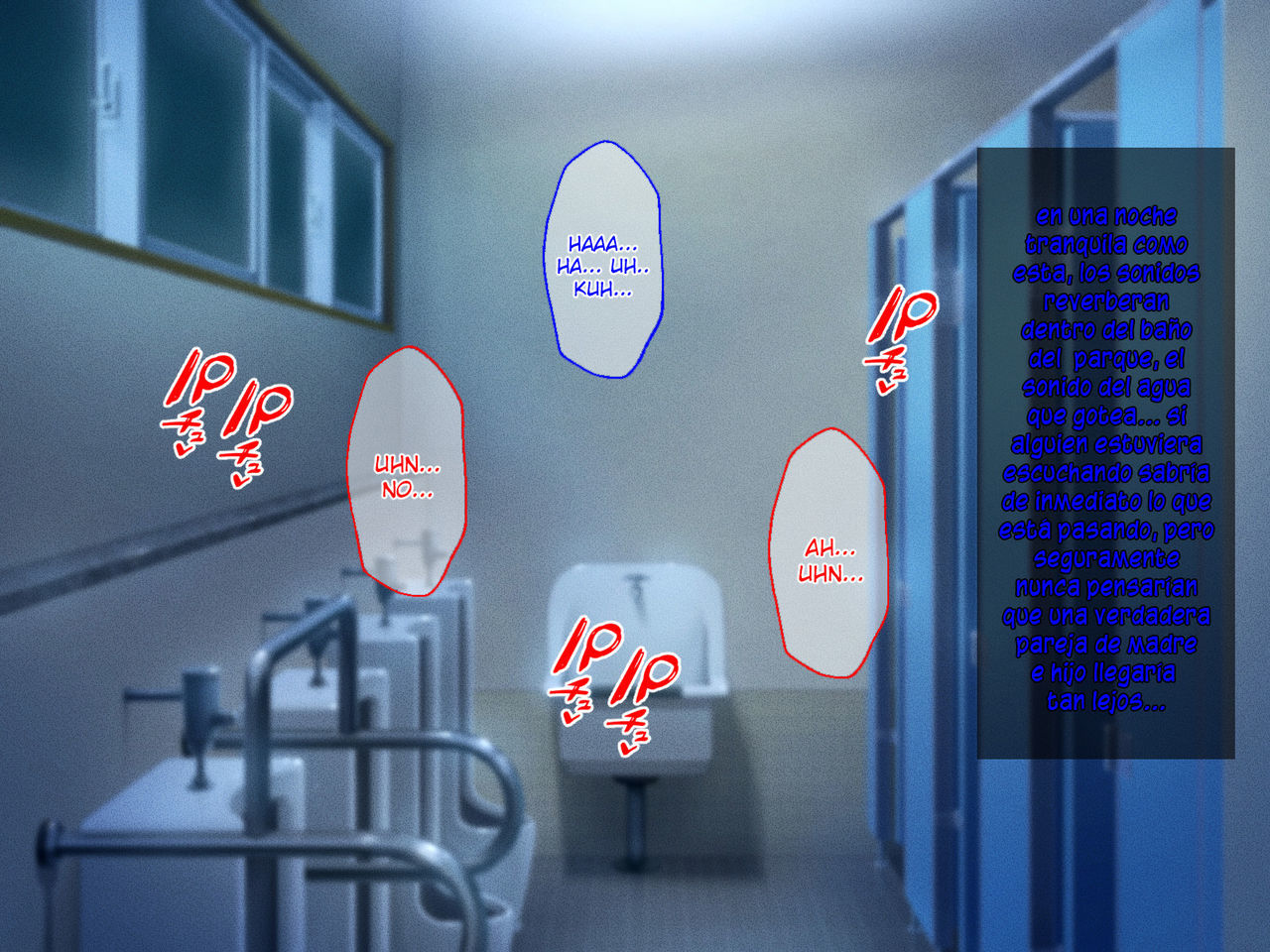 [Haruharutei] Sabishigari Bijin Haha wa Musuko to no Aiyoku Sex ni Oboreru [Spanish]
