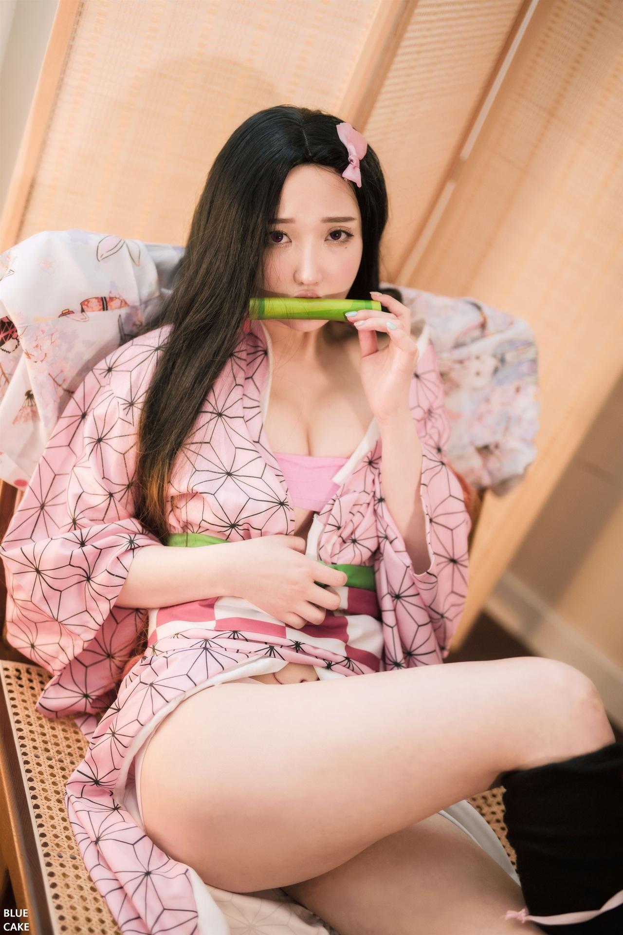 Son Yeeun 손예은, [BLUECAKE] Pink Oni Set.01(6)