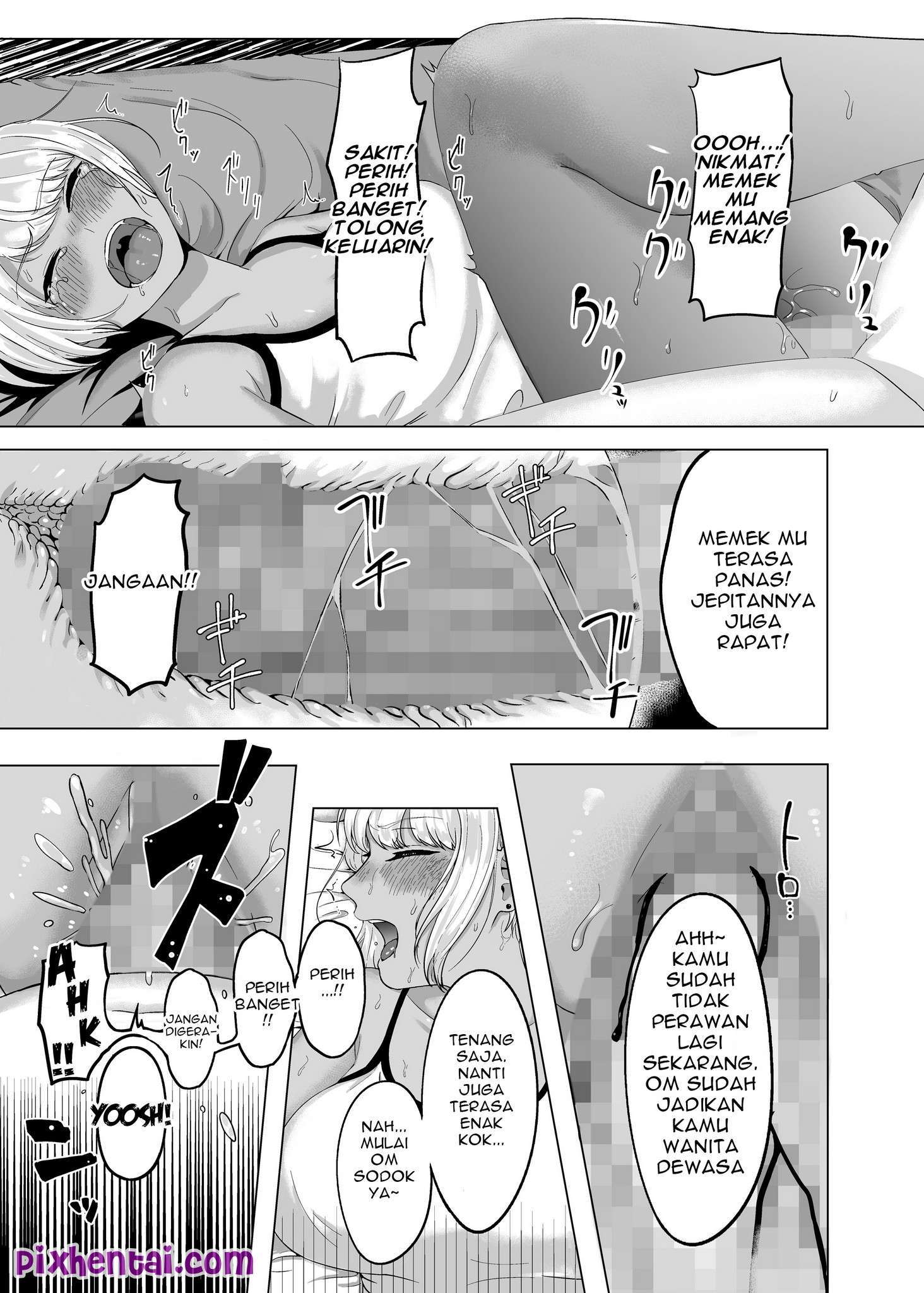 Komik Hentai Minggat dari Rumah dan Dihamili Om Mesum Manga XXX Porn Doujin Sex Bokep 12