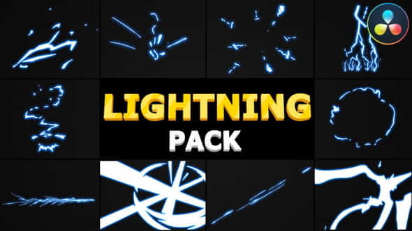 Cartoon Lightning Pack | DaVinci - VideoHive 36059161