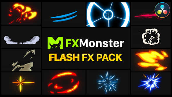 Flash Fx Pack Davinci Resolve - VideoHive 51000222