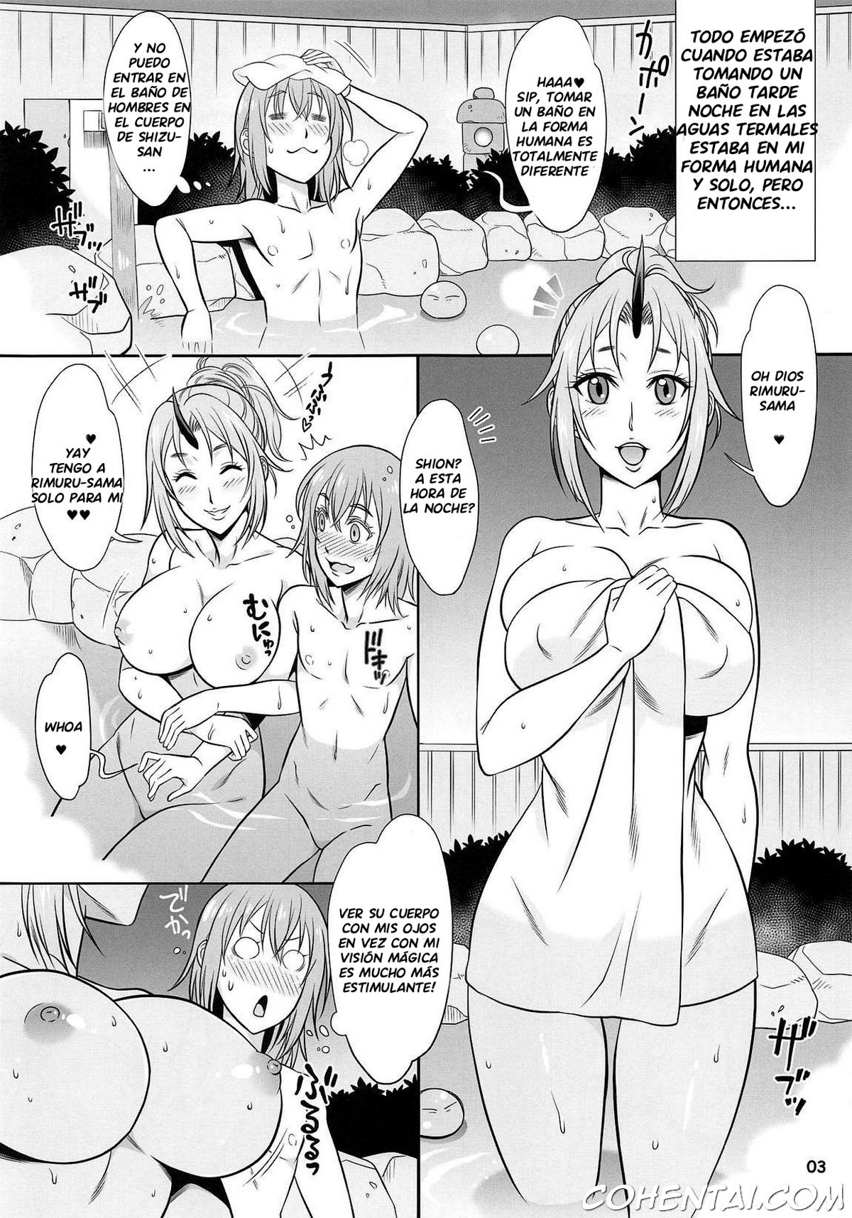 SECRET (Tensei Shitara Slime datta Ken) xxx comics manga porno doujin hentai español sexo 