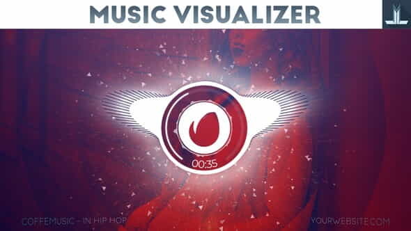 Audio React Parallax Music Visualizer - VideoHive 23579107