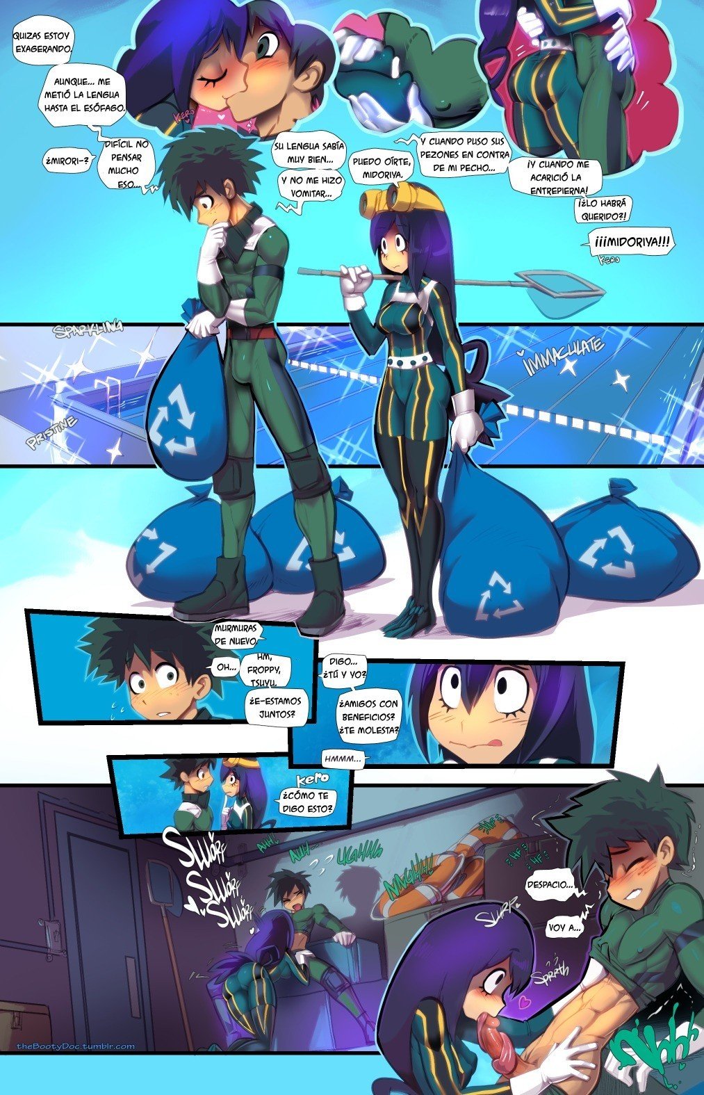 Deku and Froppy SMASH! – Fred Perry - 1