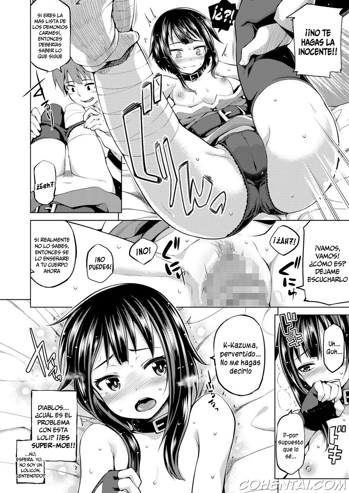 Kono Bakuretsu Musume ni Ecstasy o! (Kono Subarashii Sekai ni Syukufuku o!) xxx comics manga porno doujin hentai español sexo 