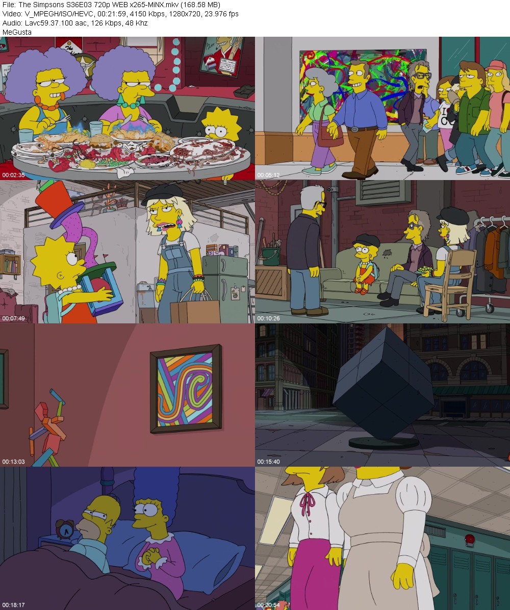 The Simpsons S36E03 720p WEB x265-MiNX