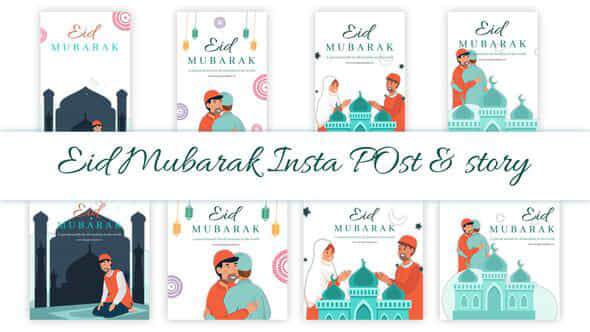 Eid Celebration Instagram - VideoHive 37075784