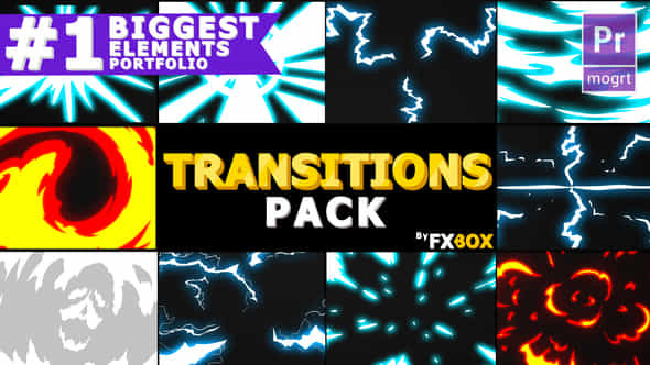 Dynamic Handy Transitions - VideoHive 23021727