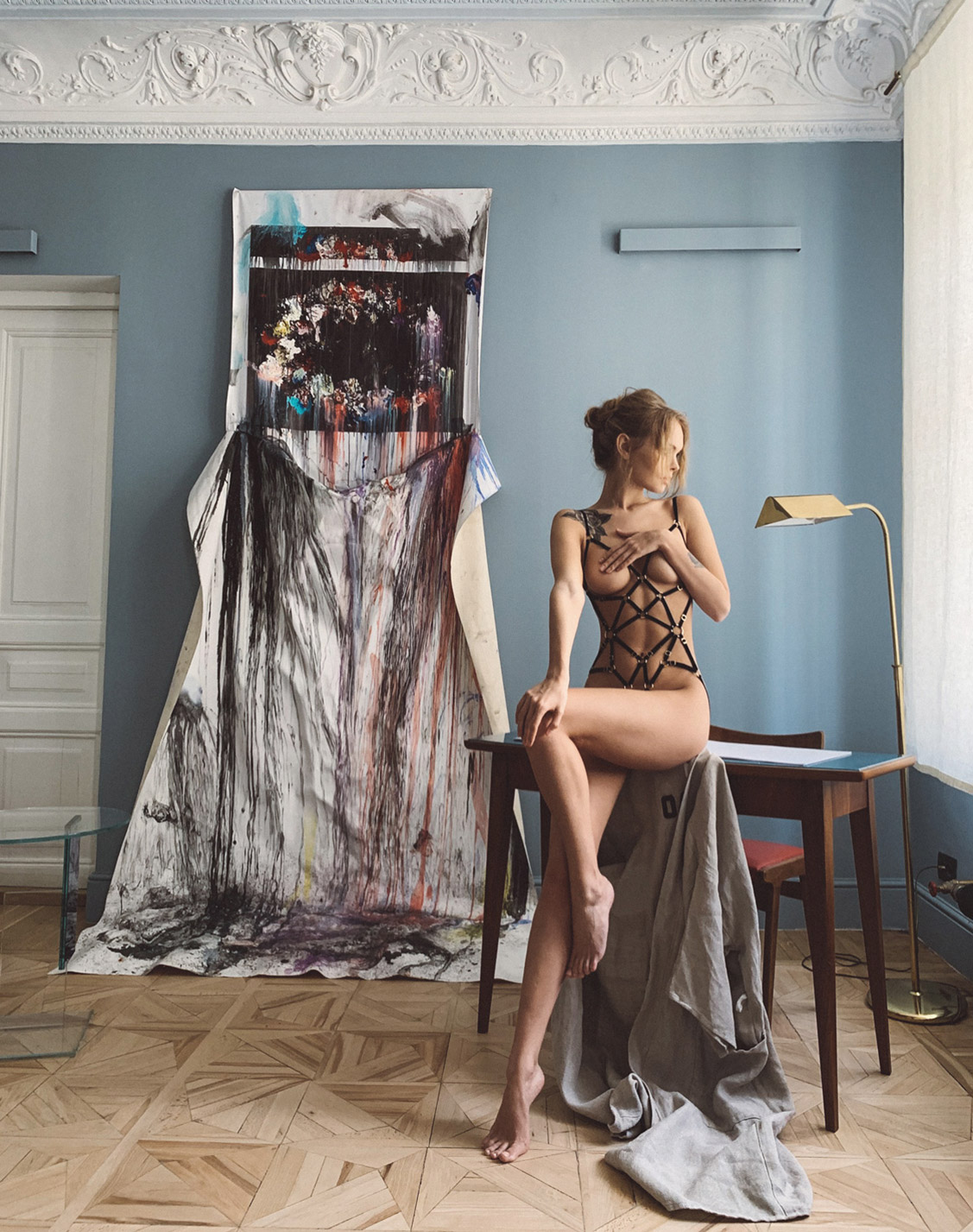 Анастасия Щеглова в сексуальном нижнем белье / Anastasiya Scheglova by Gregory Fountoussov / Stella by Couture de Nuit sexy lingerie Анастасия Щеглова в сексуальном нижнем белье / Anastasiya Scheglova by Gregory Fountoussov / Stella by Couture de Nuit sexy lingerie