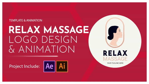 Relax Massage Logo Design and - VideoHive 28651282