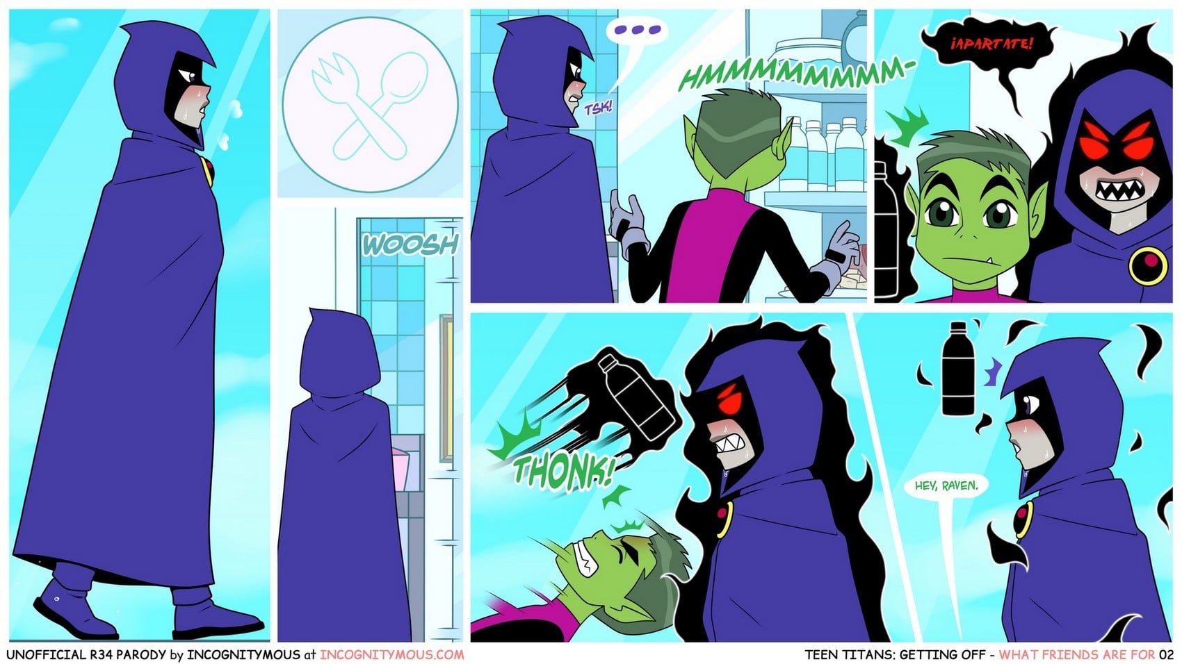 Getting Off – Teen Titans - 1