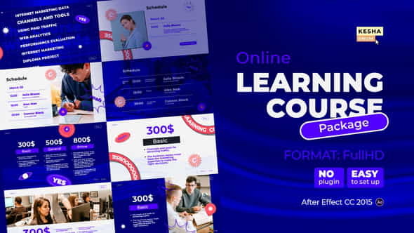 Online learning course Package - VideoHive 31455264