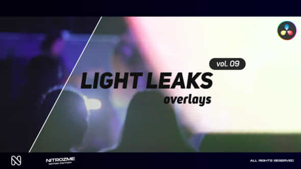 Light Leaks Overlays - VideoHive 48288744