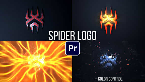 Spider Logo - VideoHive 48759816