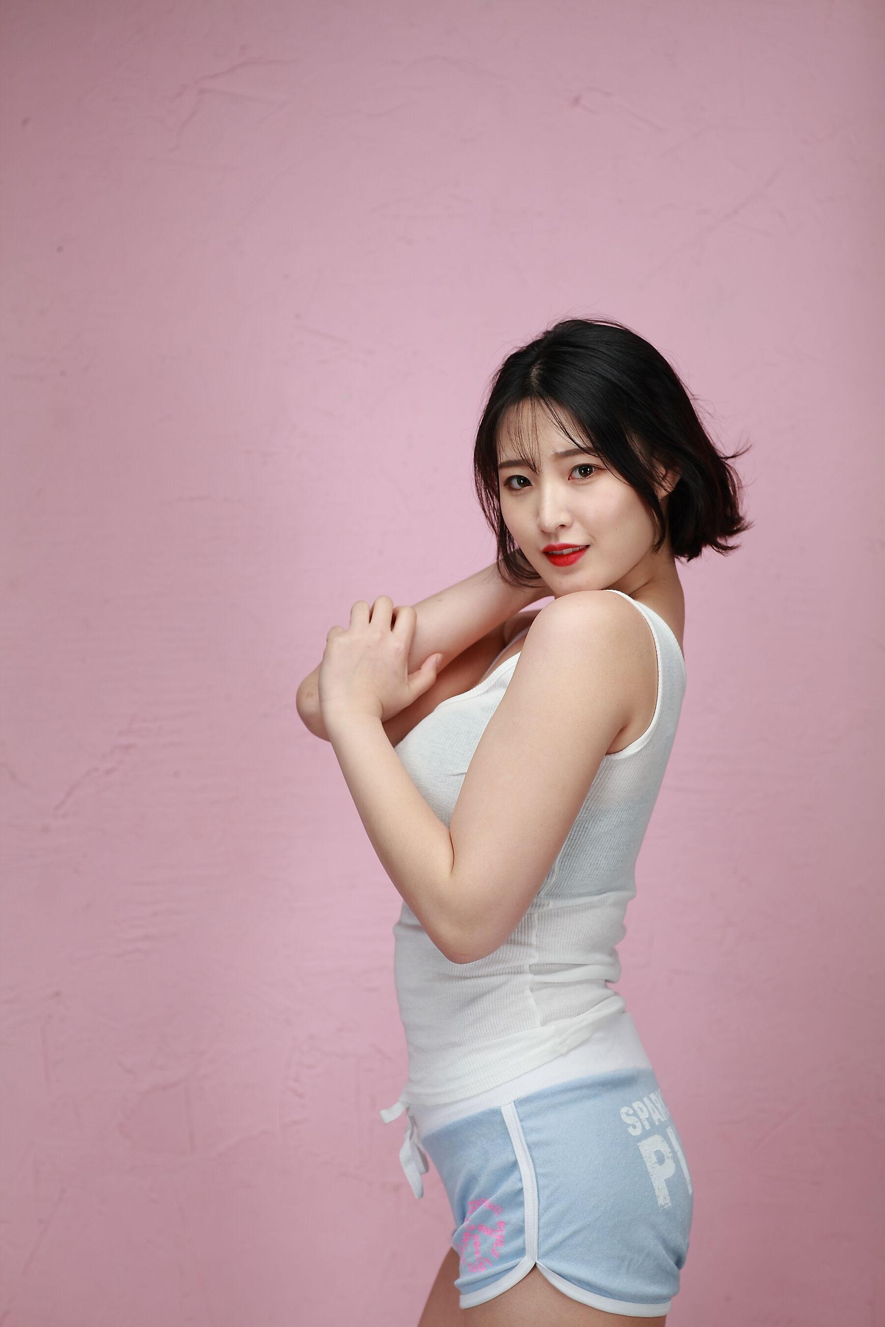 韩模人体 韩模尤娜（유나）人体私拍套图(103)