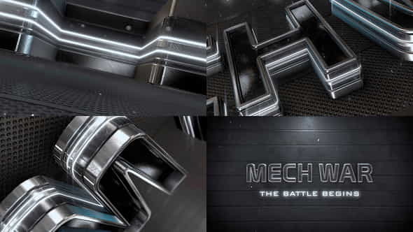 Epic Metal Neon Logo_v2 - VideoHive 27184619