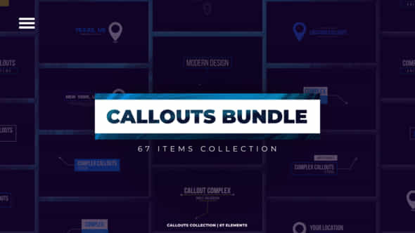 CallOuts Bundle - VideoHive 40628872