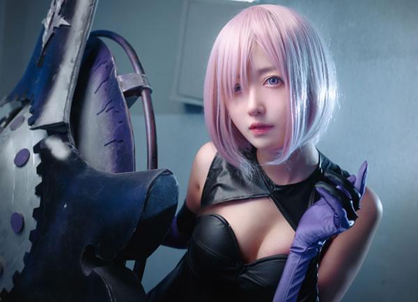 高颜值coser Shika小鹿鹿-玛修(1)