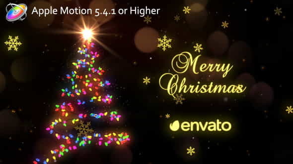 Christmas Lights - Apple Motion - VideoHive 22841620